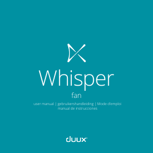 Manual Duux DXCF03 Whisper Fan
