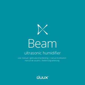 Mode d’emploi Duux DXHU05 Beam Humidificateur