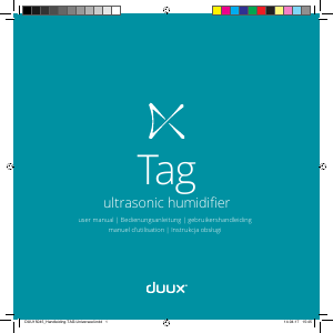 Instrukcja Duux DXHU02 Tag Nawilżacz