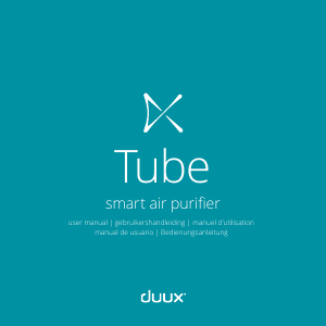 Manual de uso Duux DXPU03 Tube Purificador de aire