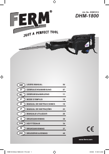 Mode d’emploi FERM HDM1018 Marteau-piqueur