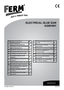 Руководство FERM GGM1001 Клеевой пистолет