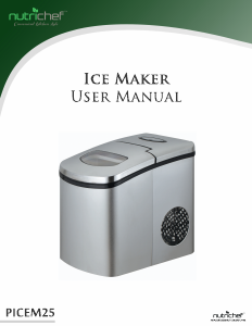 Manual Nutrichef PICEM25 Ice Cube Maker