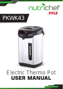 Manual Nutrichef PKWK43 Water Dispenser