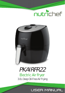 Manual Nutrichef PKAIRFR22.6 Deep Fryer