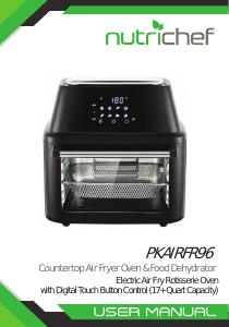 Manual Nutrichef PKAIRFR96 Deep Fryer