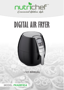 Manual Nutrichef PKAIRFR54 Deep Fryer