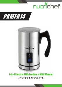 Manual Nutrichef PKMFR14 Milk Frother