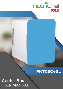 Handleiding Nutrichef PKTCEC5BL Koelbox