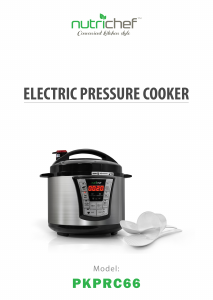 Manual Nutrichef PKPRC66 Pressure Cooker