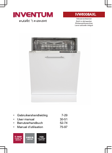 Manual Inventum IVW6008AXL Dishwasher