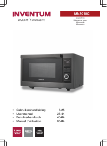 Bedienungsanleitung Inventum MN3018C Mikrowelle