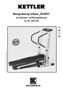 Handleiding Kettler Atlantis Loopband