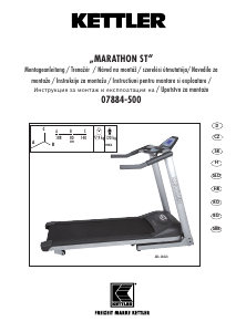 Használati útmutató Kettler Marathon ST Futópad