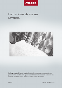 Manual de uso Miele WCD 320 WCS PowerWash Lavadora