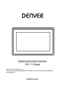 Handleiding Denver PFF-711 Digitale fotolijst