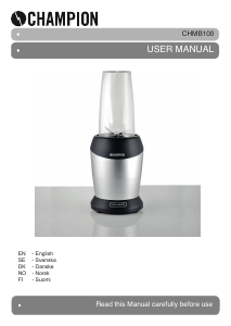 Handleiding Champion CHMB100 Blender