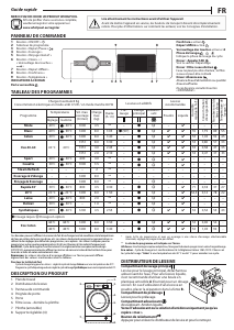 Mode d’emploi Whirlpool FFBBE 8448 WEV Lave-linge