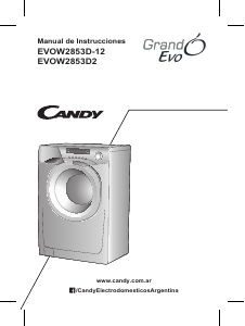 Manual de uso Candy EVOW 2853D-12 Lavadora