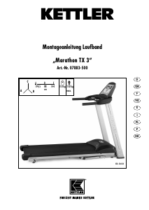 Manuale Kettler TX3 Tapis roulant