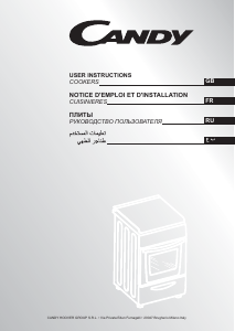 Handleiding Candy CGG6521HW Fornuis