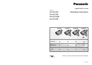 Handleiding Panasonic NV-DS25A Camcorder