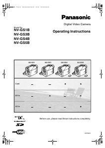 Manual Panasonic NV-GS1B Camcorder
