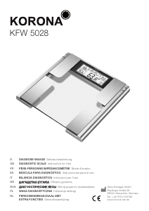 Manual Korona KFW 5028 Scale