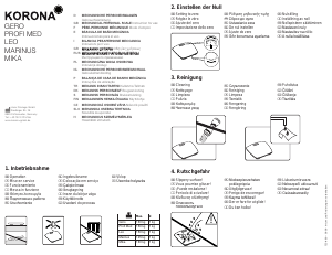 Manual de uso Korona Leo Báscula