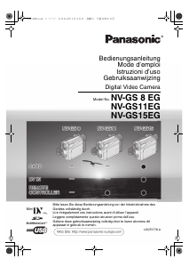 Mode d’emploi Panasonic NV-GS8EGM Caméscope