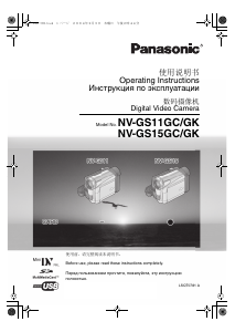 Manual Panasonic NV-GS15GC Camcorder