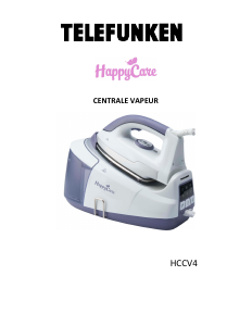 Manual Telefunken HCCV-4 HappyCare Iron