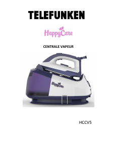 Manual Telefunken HCCV-5 HappyCare Iron