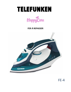 Manual Telefunken FE-4 HappyCare Iron