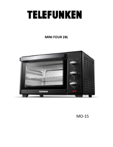 Manual Telefunken MO-15 Oven