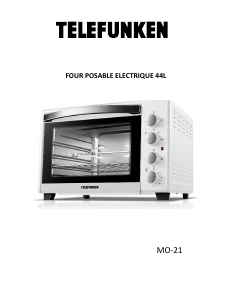 Handleiding Telefunken MO-21 Oven
