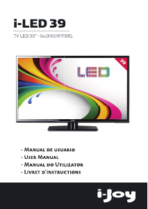 Manual de uso I-Joy i-LED 39 Televisor de LED