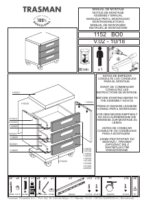 説明書 Trasman Tarragona ドレッサー