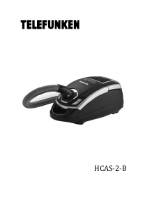 Handleiding Telefunken HCAS-2-B Stofzuiger