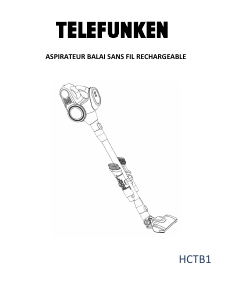 Manual Telefunken HCTB-1 Vacuum Cleaner