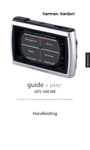 Handleiding Harman Kardon GPS-500 WE Navigatiesysteem