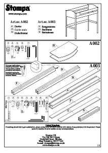 Hướng dẫn sử dụng Stompa Casa 1 Giường áp mái