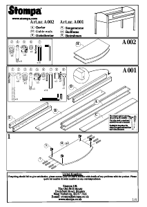 Manual de uso Stompa Rondo 3 Cama alta