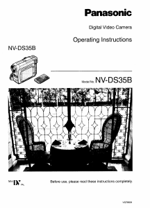 Manual Panasonic NV-DS35B Camcorder