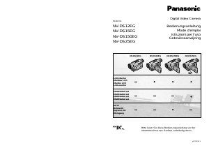 Manuale Panasonic NV-DS150EG Videocamera