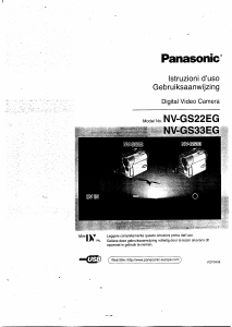 Handleiding Panasonic NV-GS22EGM Camcorder