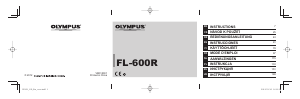 Посібник Olympus FL-600R Імпульсна лампа