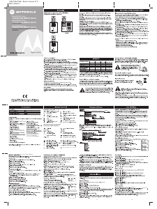 Manual de uso Motorola ME7050 Teléfono inalámbrico