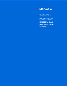 Manual de uso Linksys MR9000 Router