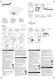 Manual Korona 70213 Kira Balança de cozinha